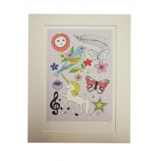 Unicorn print by Rosie Wonders Unicorn print by Rosie Wonders